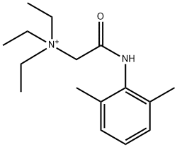 Lidocaine N-ethyl bromide Structure